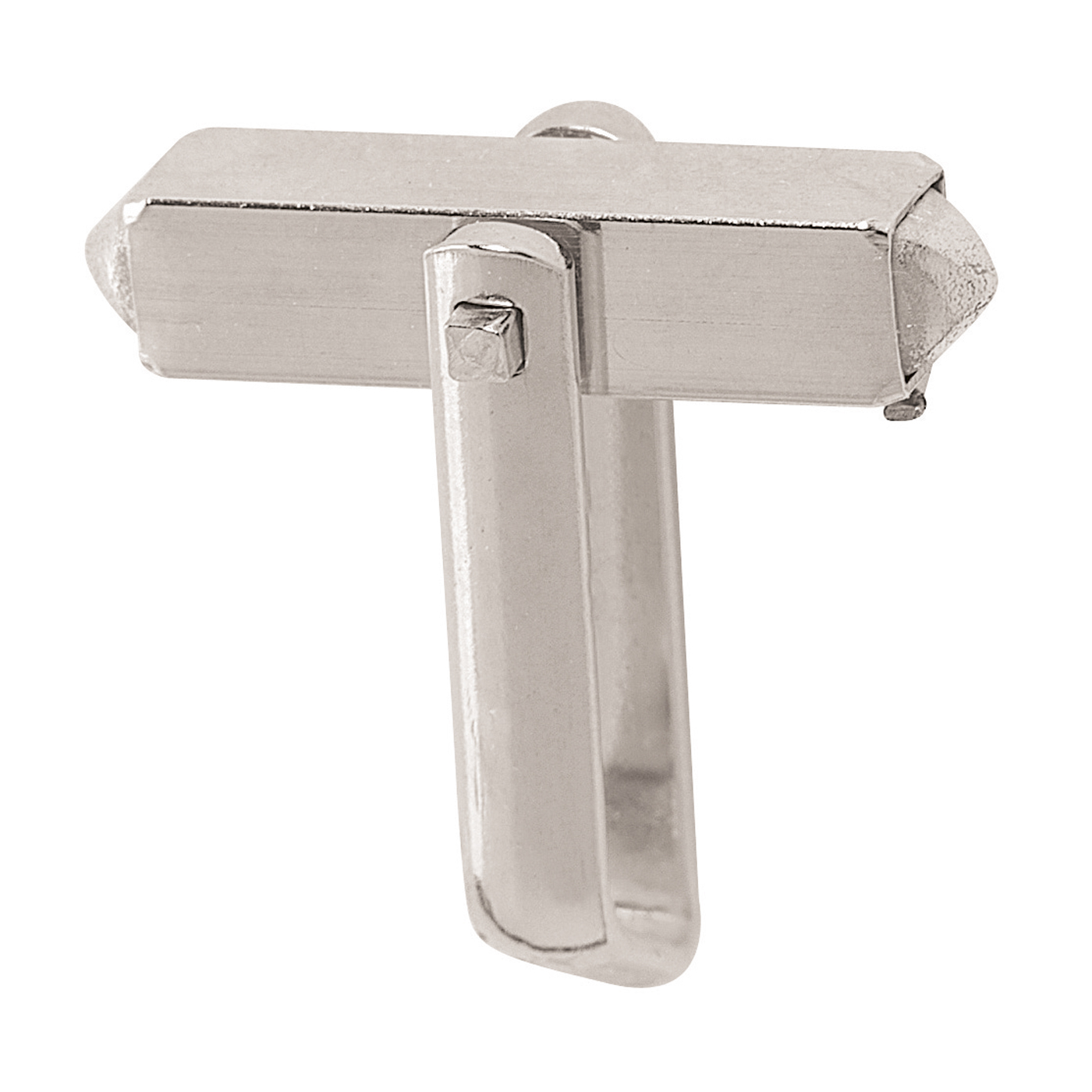 Cufflink Mechanism, Square, Oblique, 935Ag, 18.0 x 19.0 mm - 1 piece