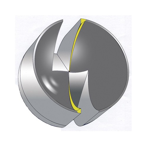 Busch WS-Twincut-Hohlbohrer, Fig. 411T, ø 1,0 mm - 1 Stück