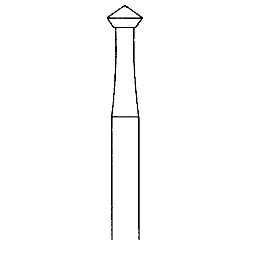 Double Bevel Milling Cutter, Fig. 485, 90°, ø 3.1 mm - 1 piece