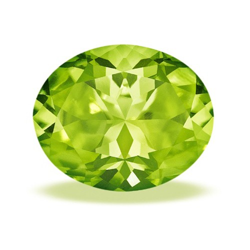 Swarovski Peridot, oval, facettiert, grün, 5 x 3 mm - 1 Stück