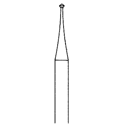 Double Bevel Milling Cutter, Fig. 485, 90°, ø 0.7 mm - 1 piece