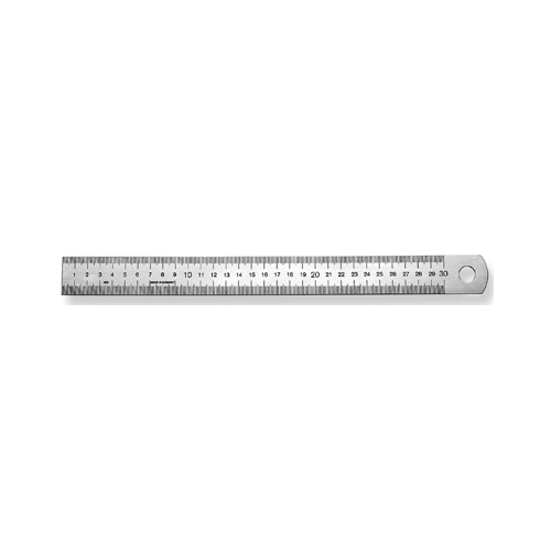 Ruler, Spring Steel, 1000 x 30 x 1,0 mm - 1 piece