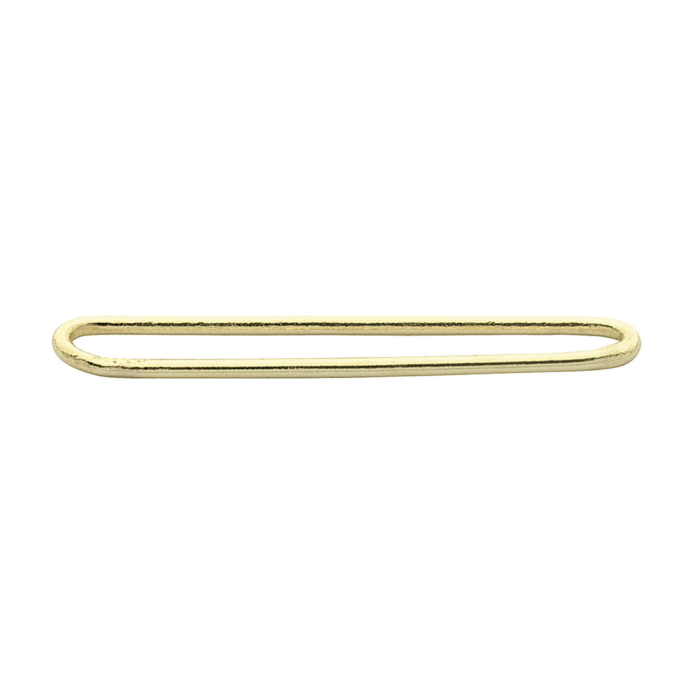 Wire Bar, 925Ag Gold-Plated, 17 mm - 1 piece