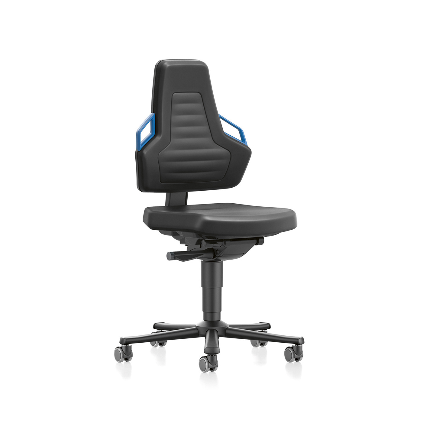 Nexxit 2 Swivel Chair, Integral Foam Black/Blue - 1 piece