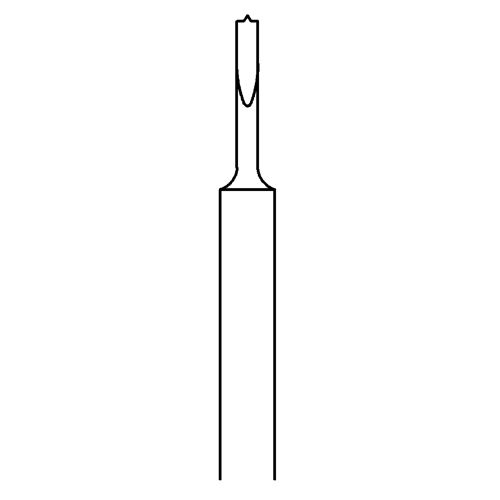 Perlbohrer, Fig. 417, ø 0,9 mm - 1 Stück