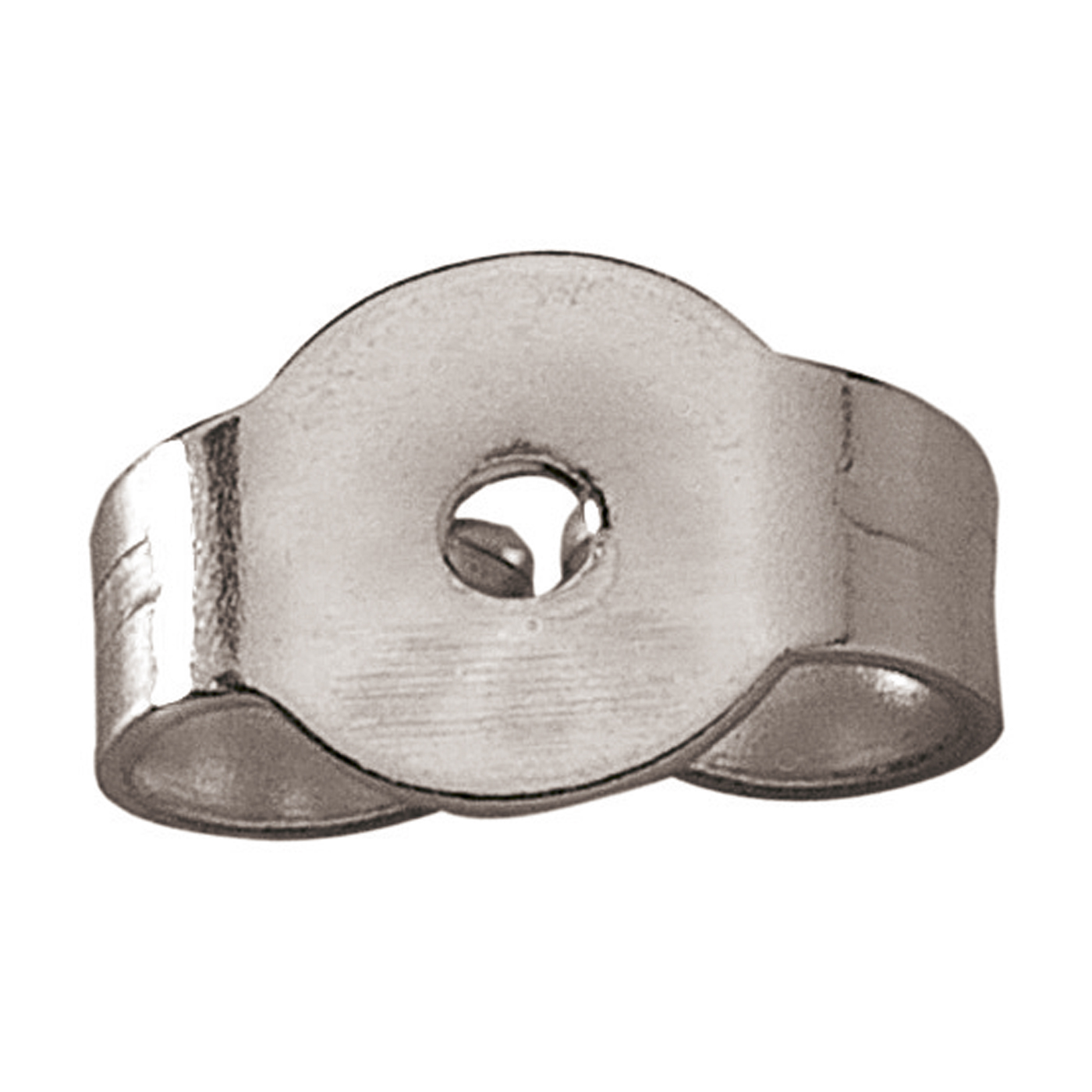 Ear Nut, 925Ag, ø 4 mm - 1 piece