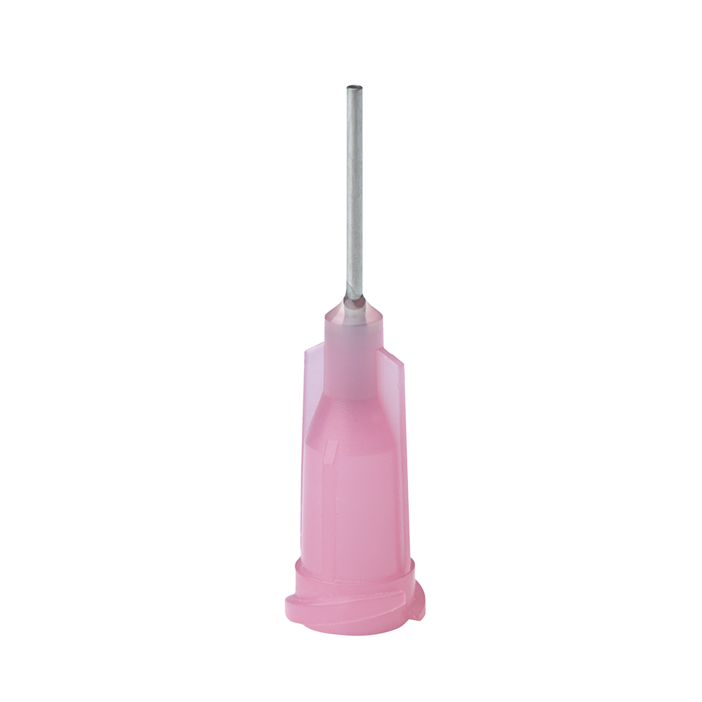 Dosing Needle w. Steel Tip, Pink, ø 0.6 mm, f. Solder Paste - 1 piece