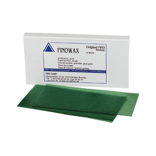 FINOWAX Gusswachs, genarbt, grob, 0,35 mm - 15 Stück