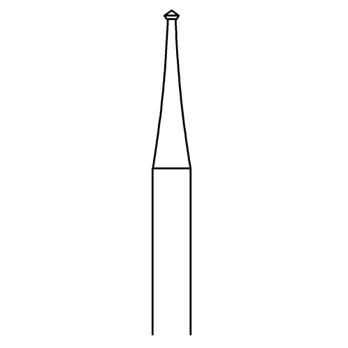 Double Bevel Milling Cutter, Fig. 414, 90°, ø 0.9 mm - 1 piece