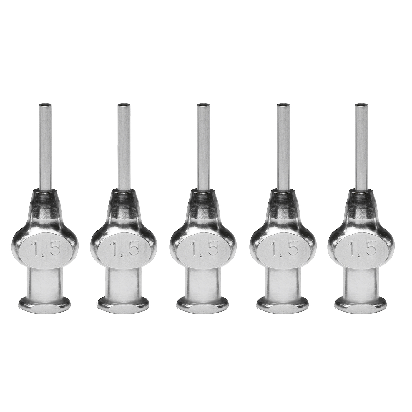 microflame burner nozzles, ø 1.5 x 10 mm (G17) - 5 pieces