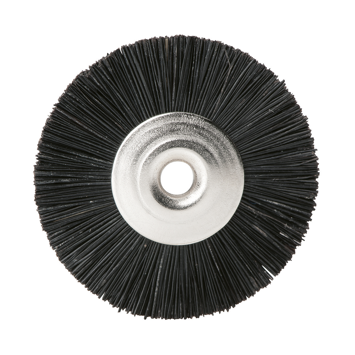 Mini Brushes, Wheels, Chungking, Black, ø 21 mm - 12 pieces