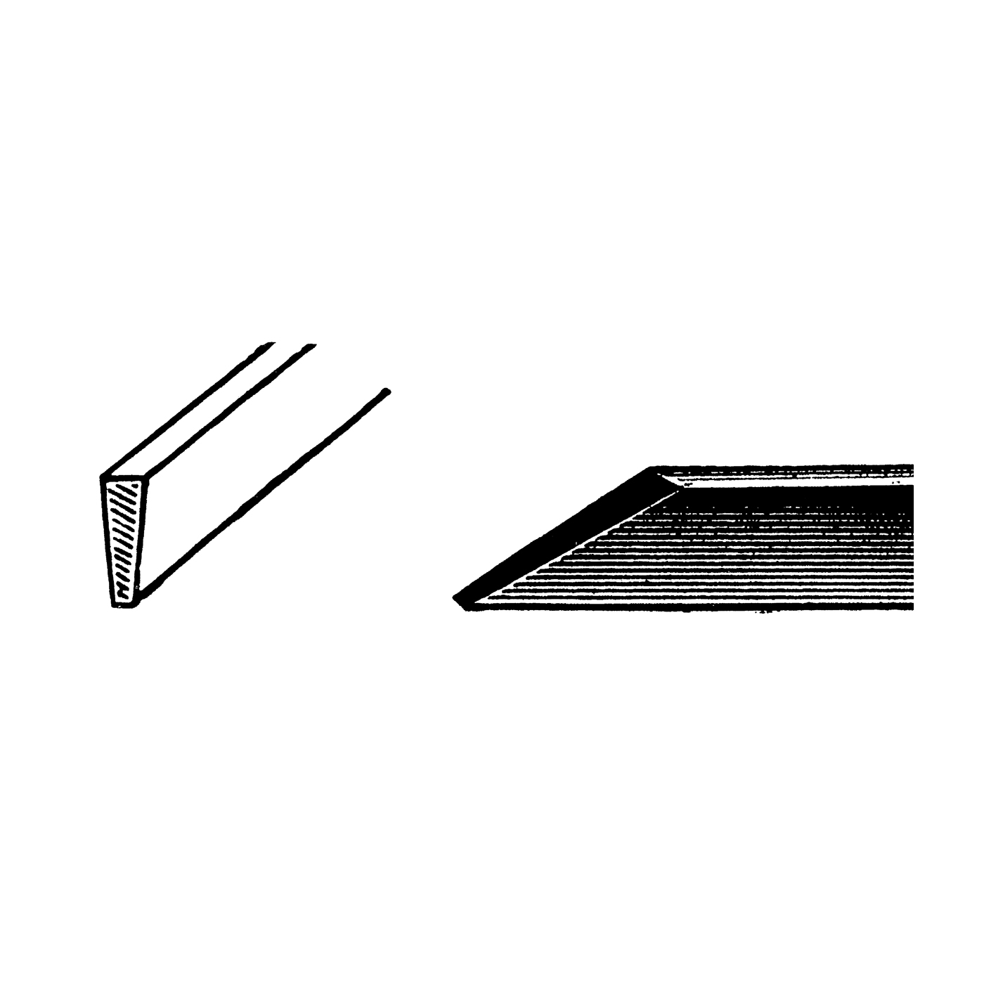 HSS-Flachstichel, Gr. 2 - 1 Stück