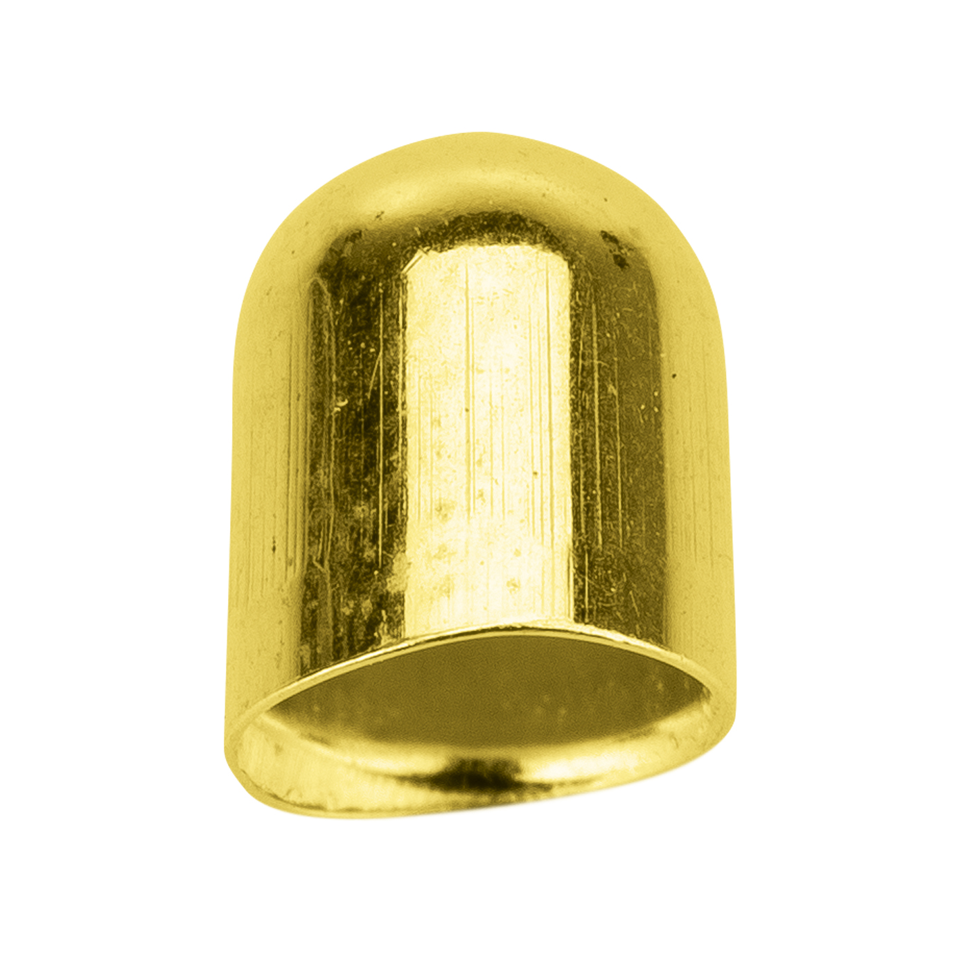 Endkappe, 925 Ag vergoldet, ø 3,2 mm, ohne Öse - 1 Stück