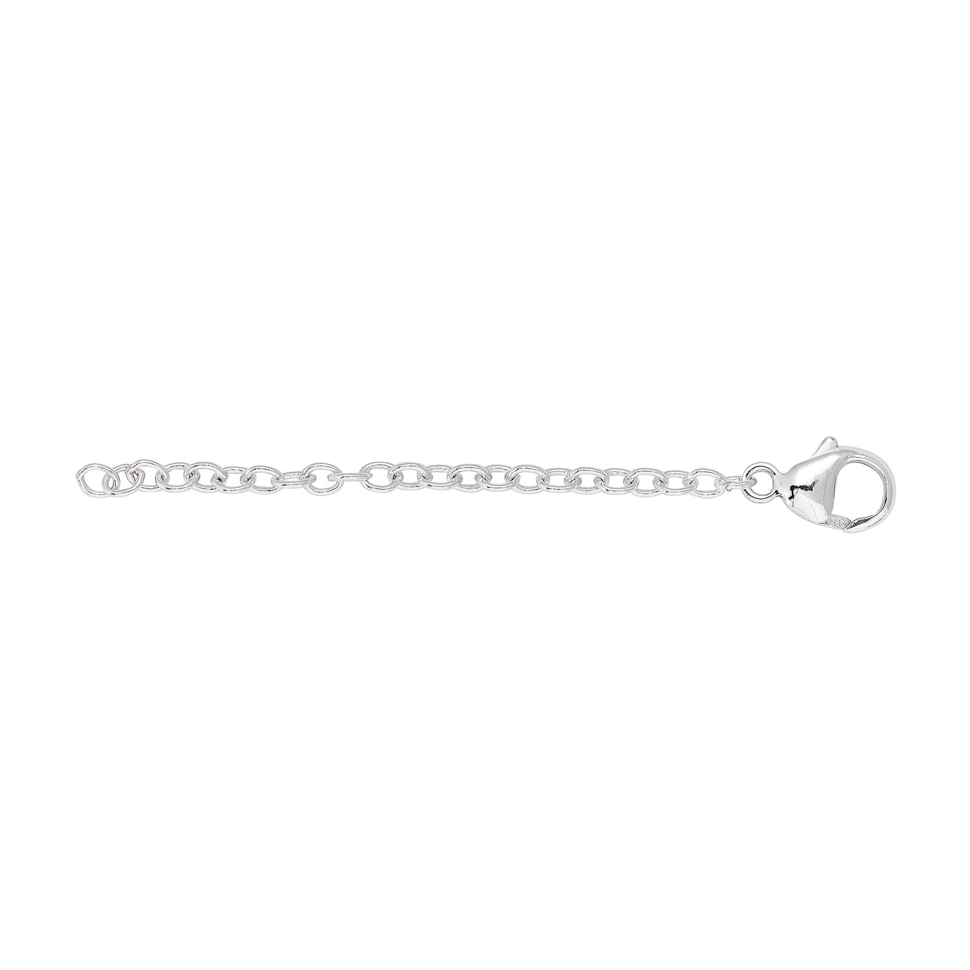 Elongation Chain, 925Ag, 70 mm - 1 piece