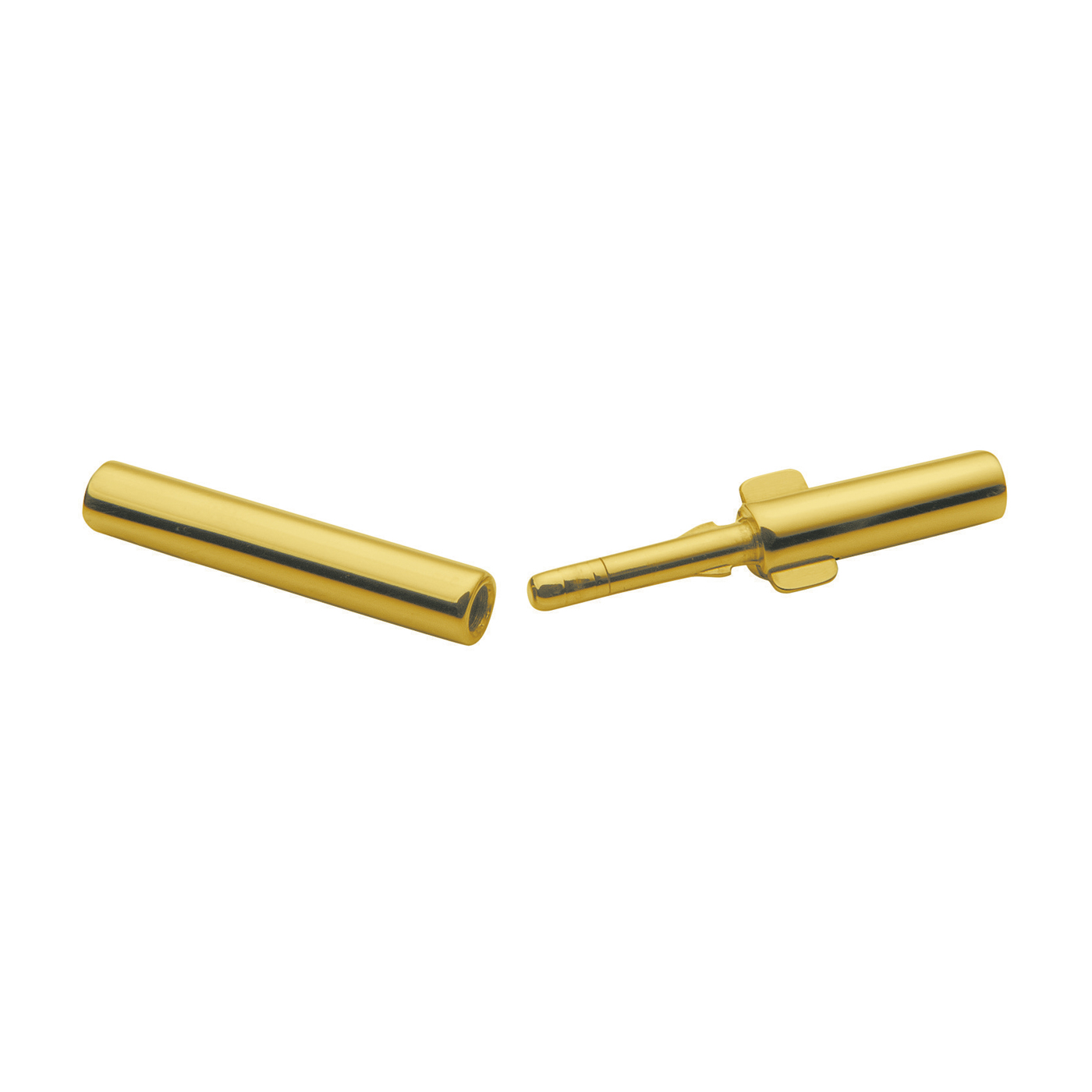 Double Clip Clasp, 750G, ø 2.0 x 1.7 mm - 1 piece