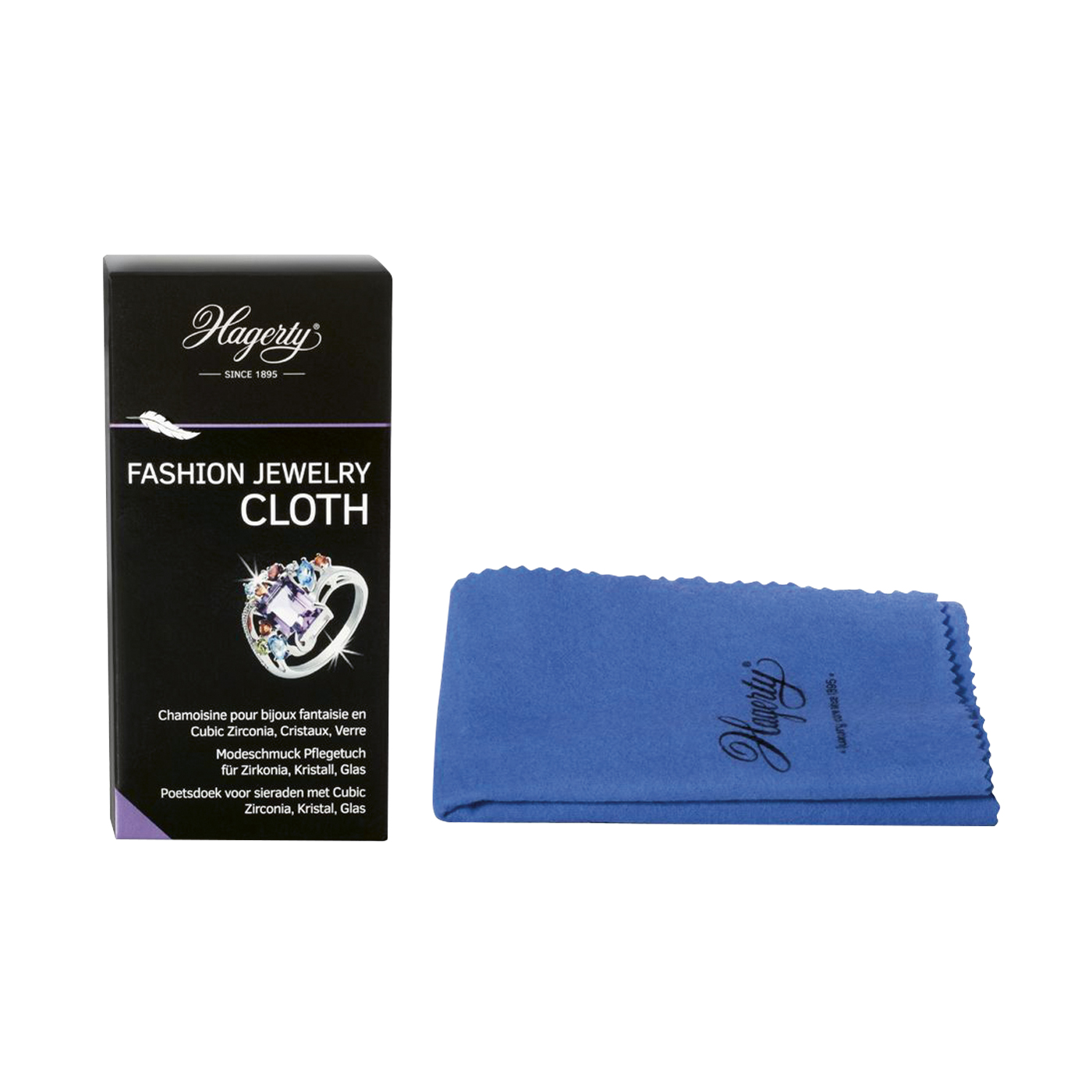 Hagerty Fashion Jewelry Cloth, Reinigungstuch - 1 Stück