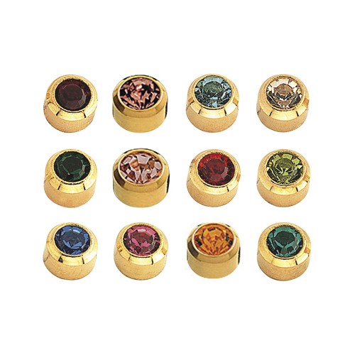 Plus System First Studs, Gold-Plated, ø 3.95 mm - 1 assortment