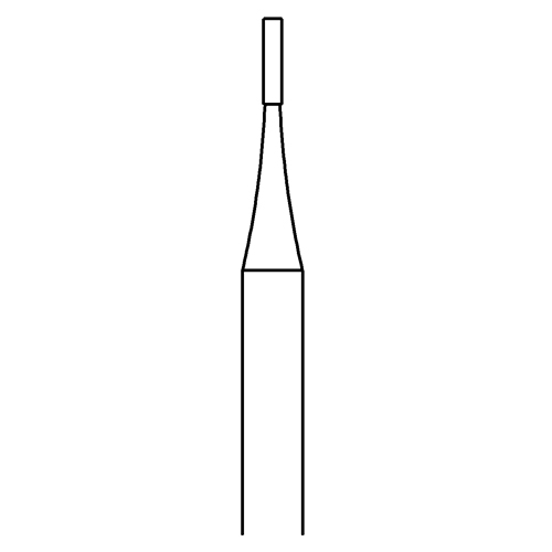 Zylinderfräser, Fig. 21, ø 0,7 mm - 1 Stück