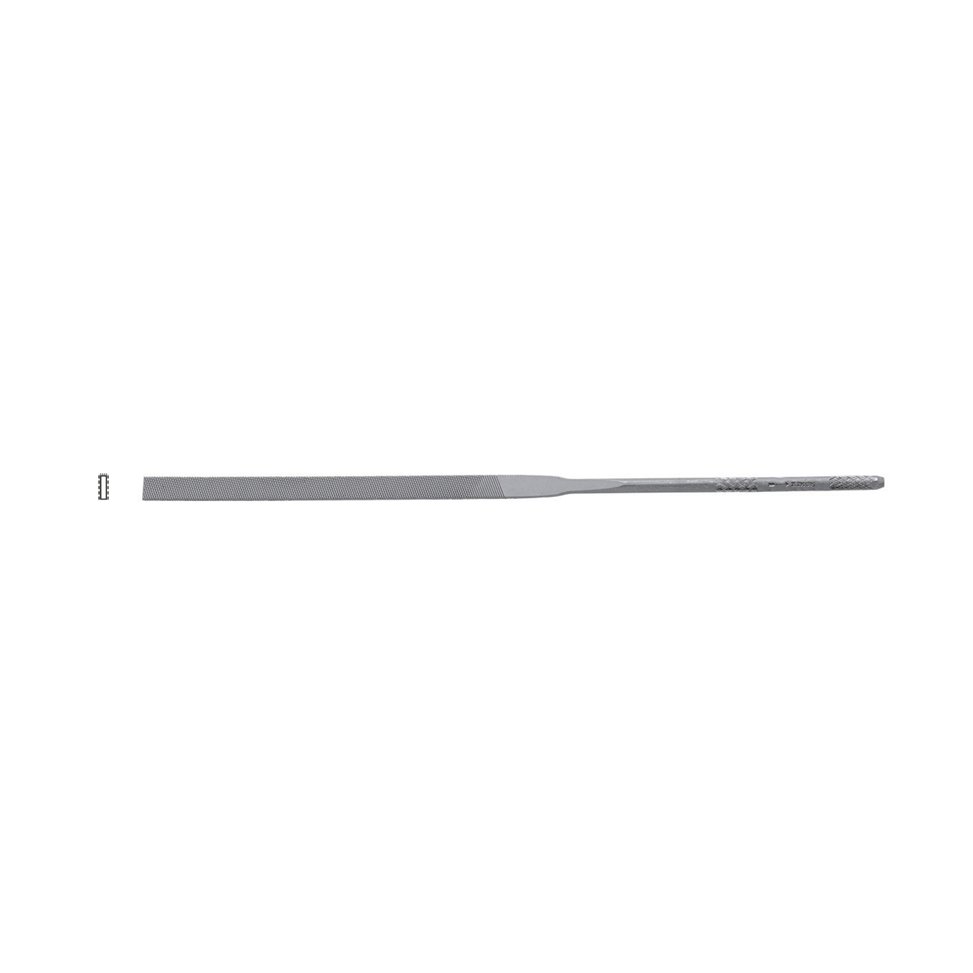 Needle File, Flat Hand, Cut 3 - 1 piece