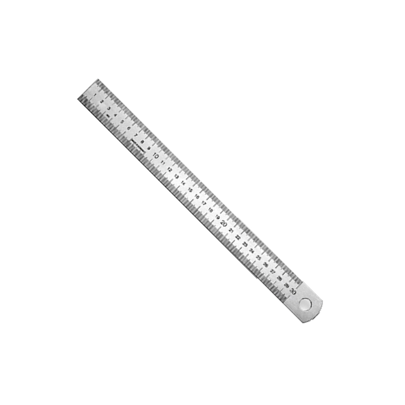 Ruler, Spring Steel, 500 x 30 x 1,0 mm - 1 piece