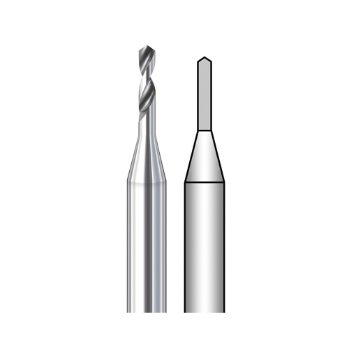 TC Twist Drills, Fig. 4205S, ø 0.8 mm - 2 pieces