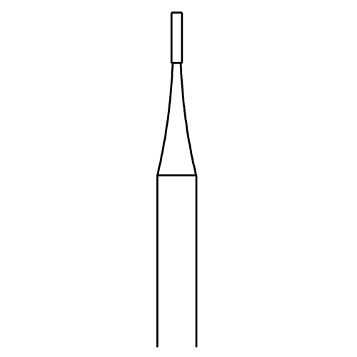 Zylinderfräser, Fig. 36, ø 0,6 mm - 1 Stück