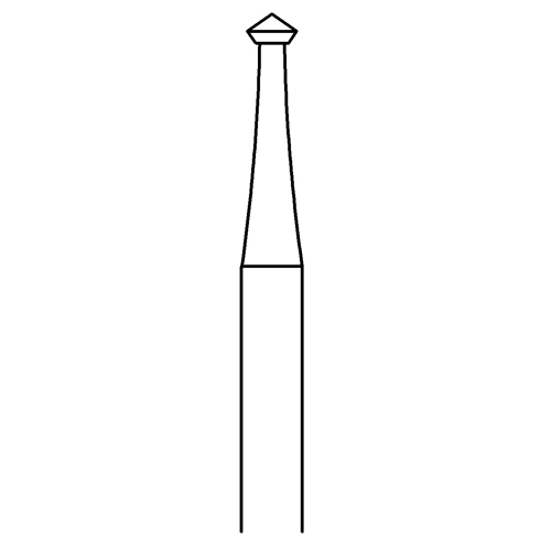 Double Bevel Milling Cutter, Fig. 414, 90°, ø 1.9 mm - 1 piece