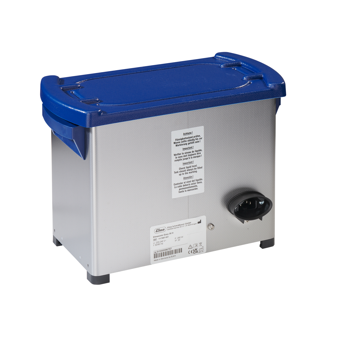 Elmasonic Easy 30H ultrasonic cleaning unit - 1 piece