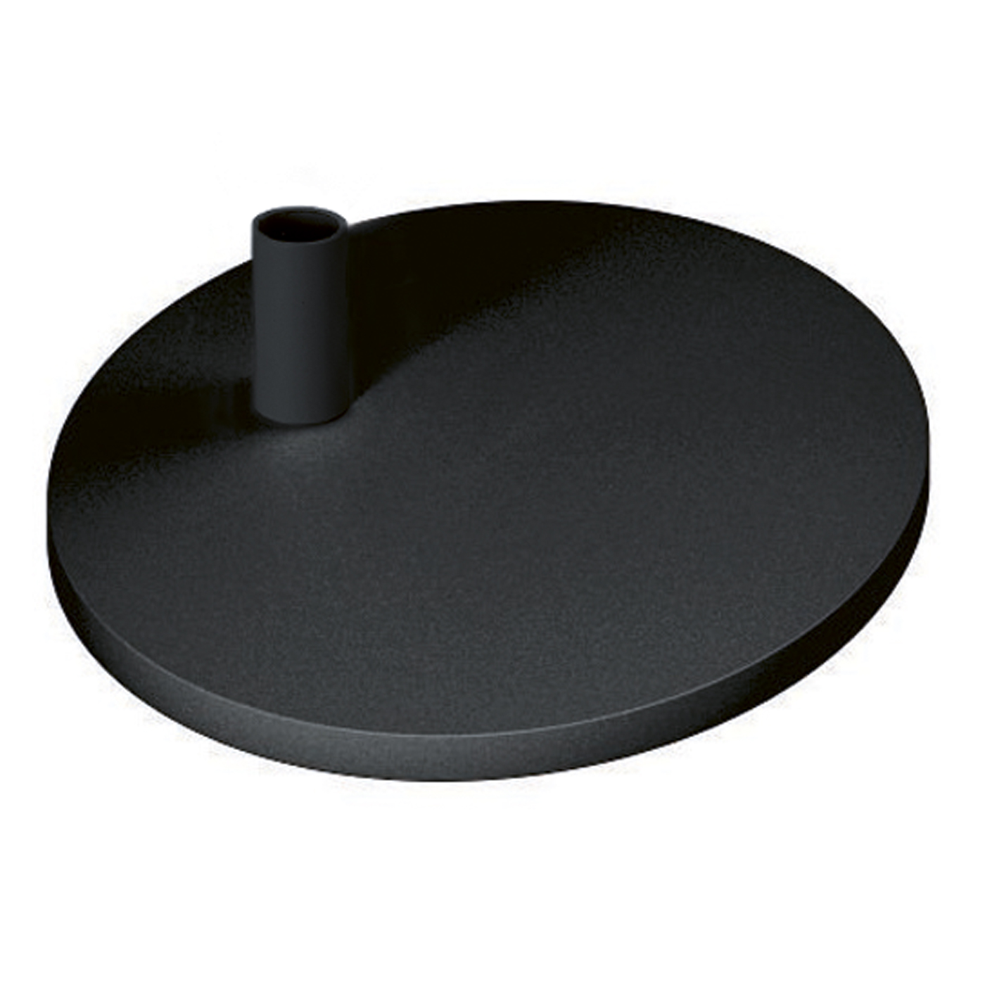 Tabletop Stand, Round, Black, for Para.Mi Bench Light - 1 piece