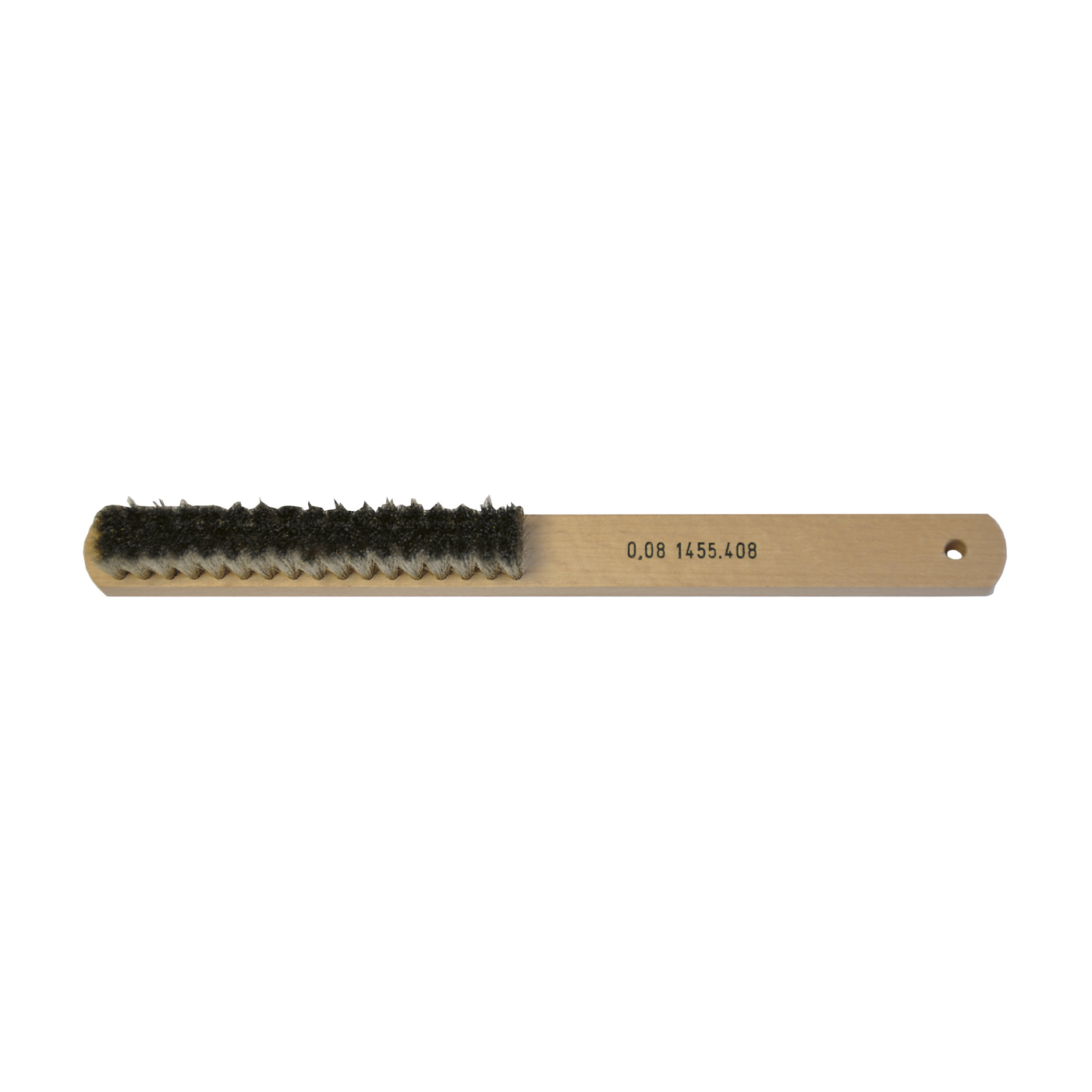 German Silver Hand Brush, 4 Rows, 220 x 16 mm - 1 piece