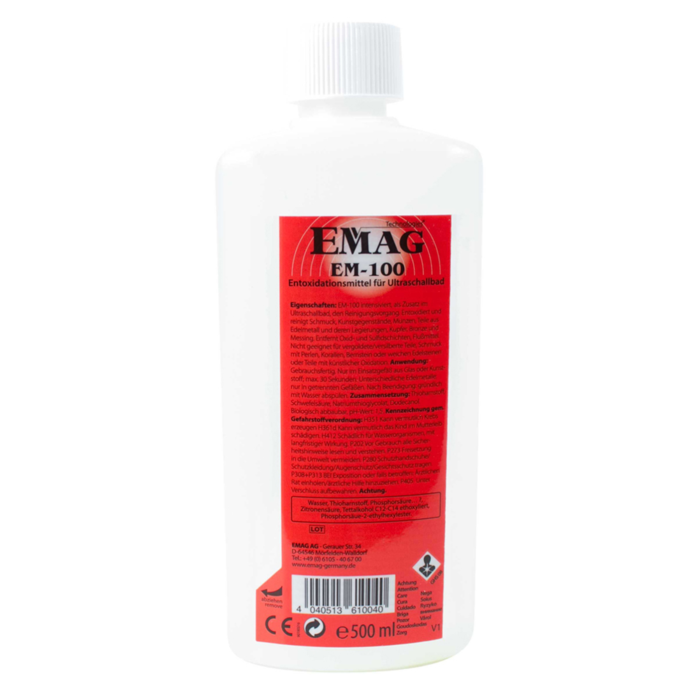 EM-100 deoxidising agent - 500 ml