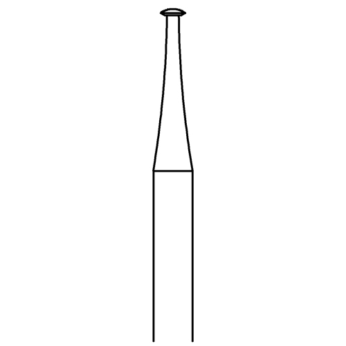 Linsenfräser, Fig. 415, ø 1,5 mm - 1 Stück