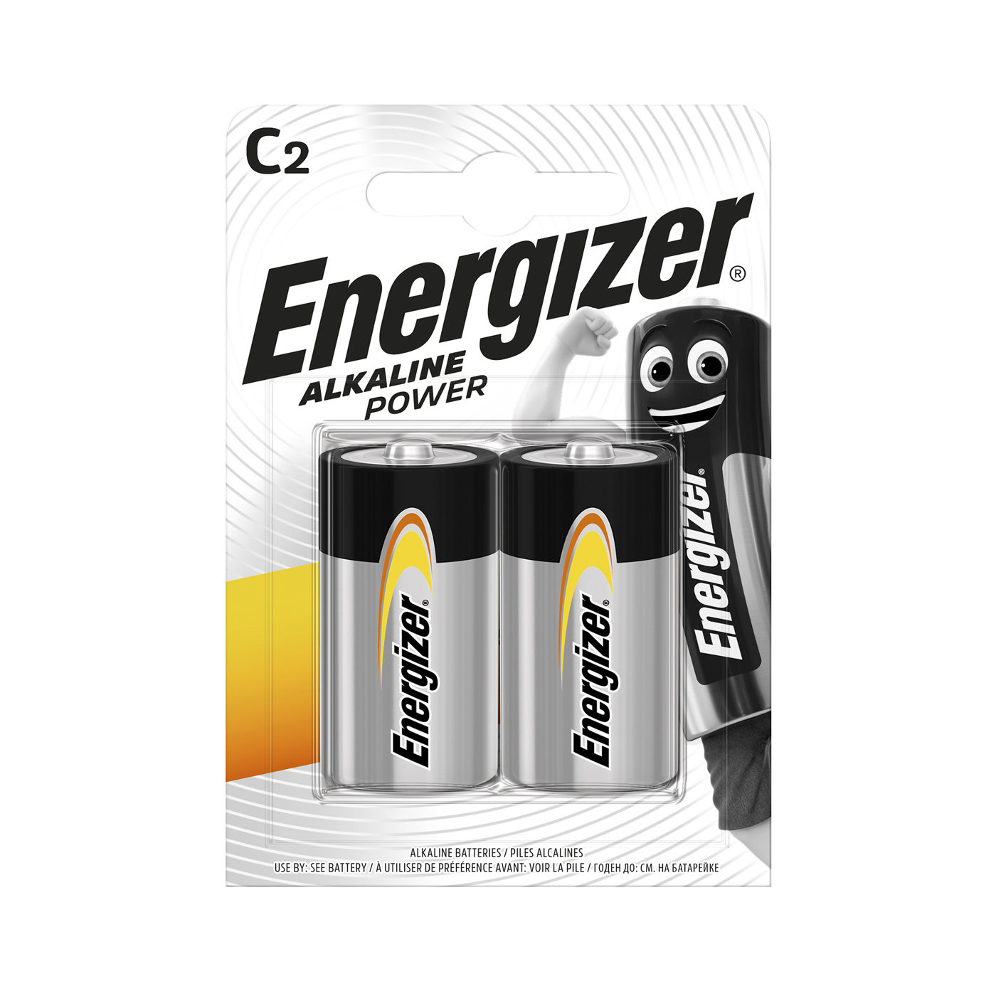 Batterie, Energizer, BABY C - LR14, ø 26,2 x 50,0 mm - 2 Stück