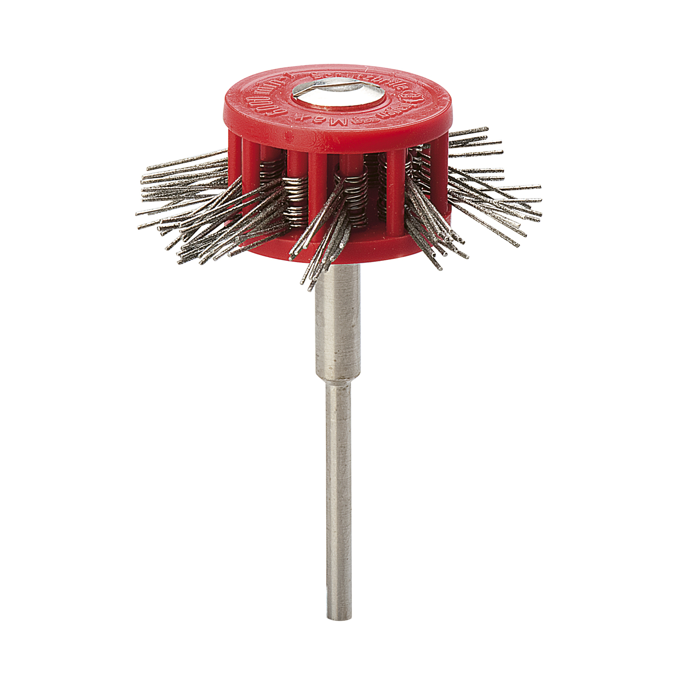 Matting Wire Brush, Diamond Coated, ø 0.30 mm, Red - 1 piece