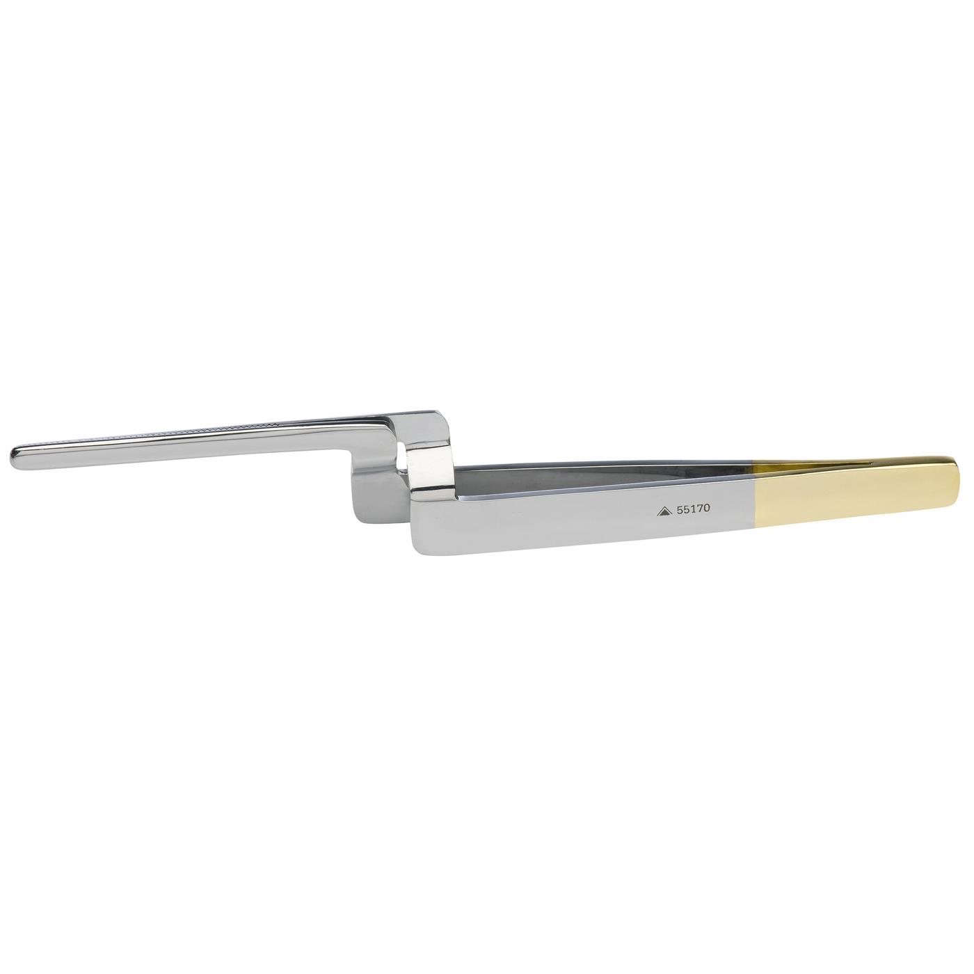 FINO Holding Tweezers, Grooved, 155 mm, Gold-Coloured Handle - 1 piece