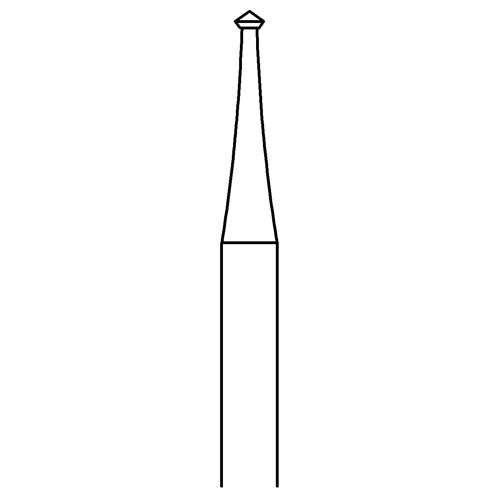 Double Bevel Milling Cutter, Fig. 414, 90°, ø 1.2 mm - 1 piece