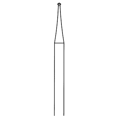 Double Bevel Milling Cutter, Fig. 485, 70°, ø 1.1 mm - 1 piece