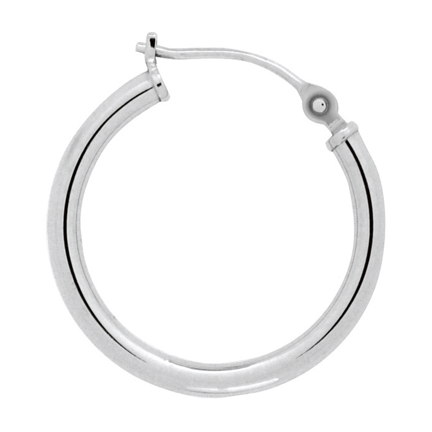 Hoop Earring, 925 Ag, ø 20 mm - 1 piece