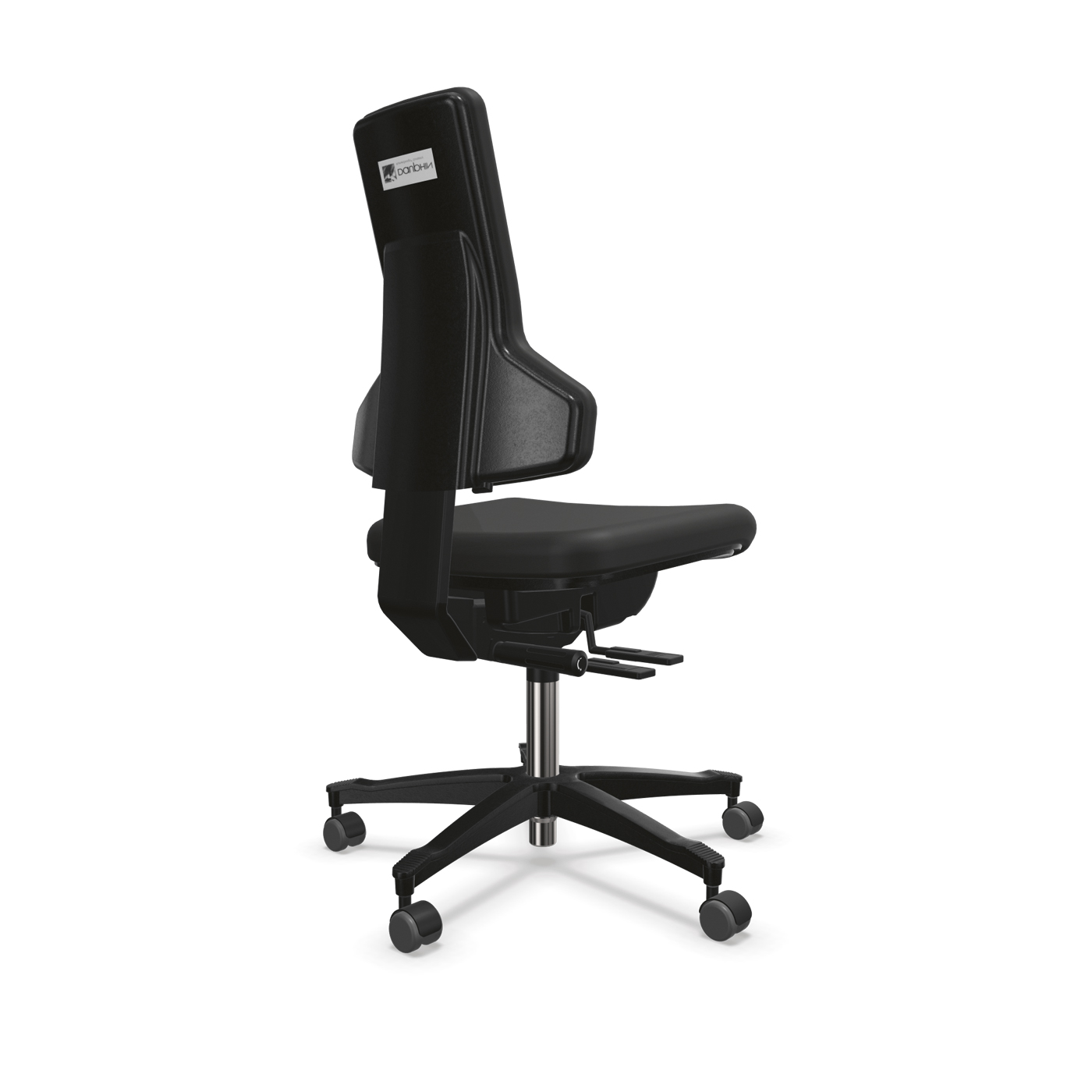 Tec profile Swivel Chair, AB, Artificial Leather Black - 1 piece