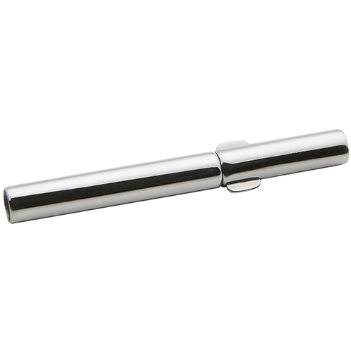 Double Clip Clasp, Stainless Steel, ø 2.5 x 2.1 mm - 1 piece