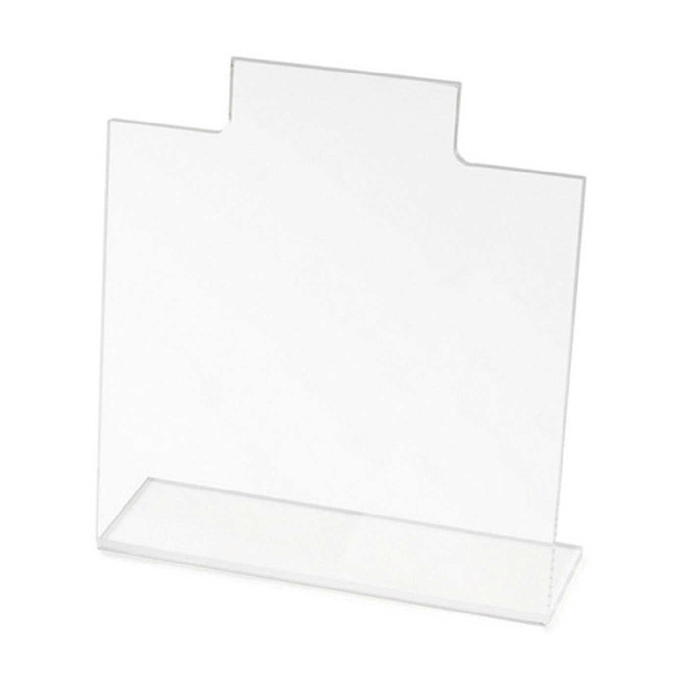 Acrylic Presentation System, Necklace Display, Transparent - 1 piece