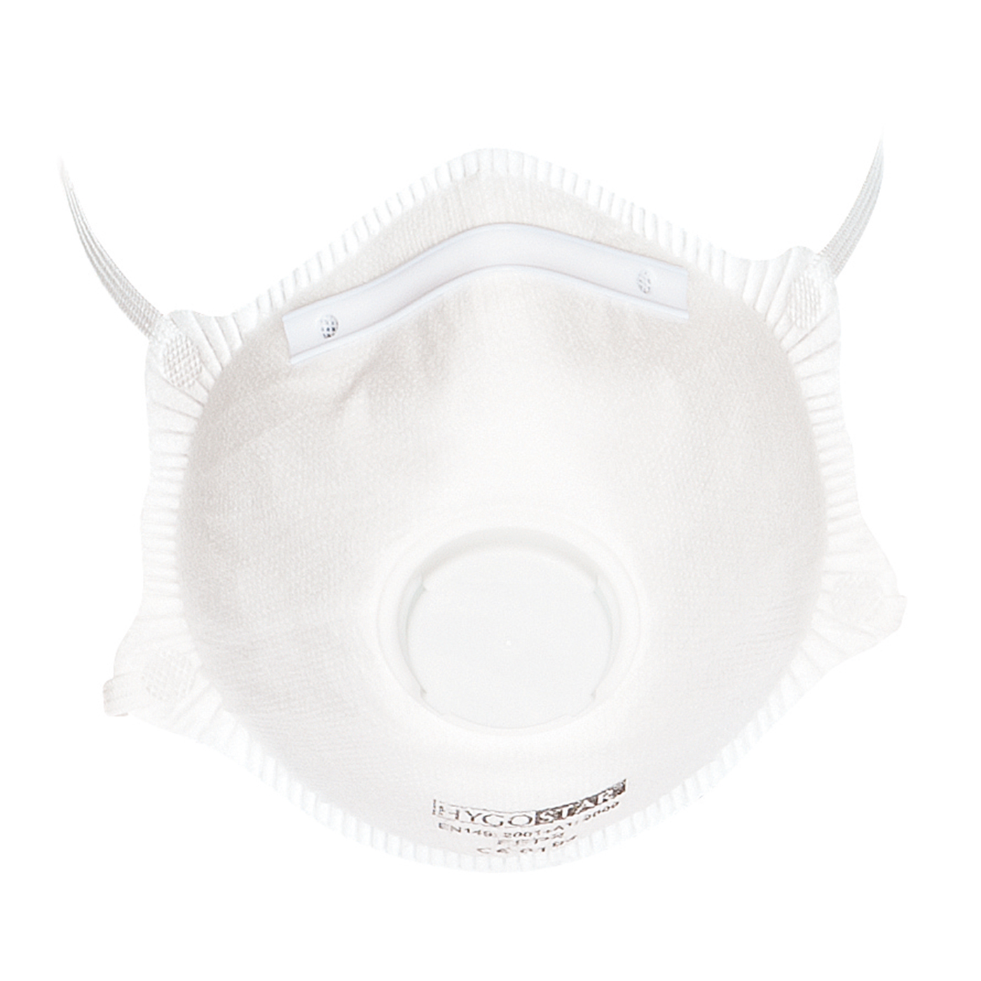 Franz Mensch Hygostar Atemschutzmasken, mit Ausatemventil, FFP2 NR - 10 Stück