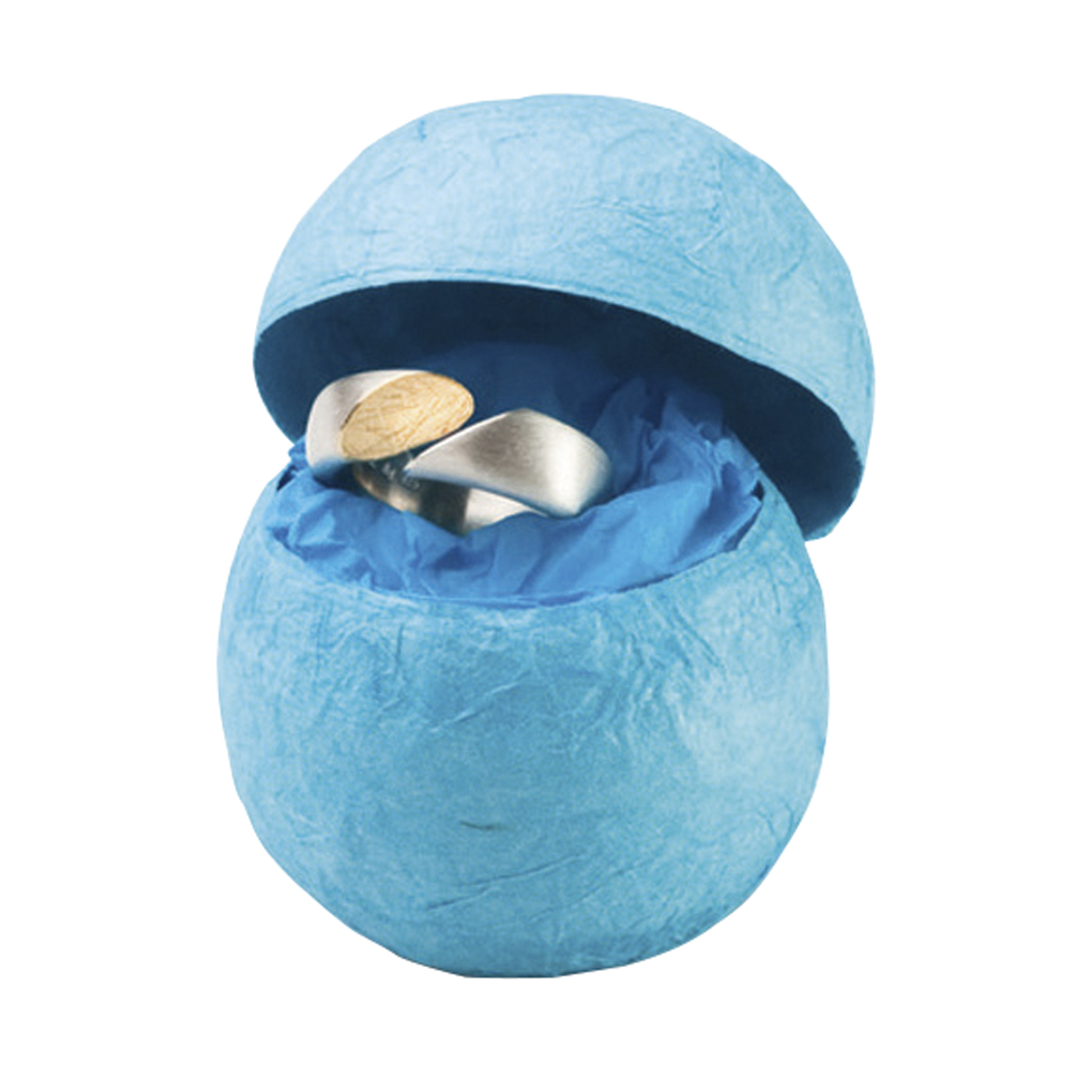 Jewellery Packaging "Ball", Turquoise, ø 50 mm - 1 piece