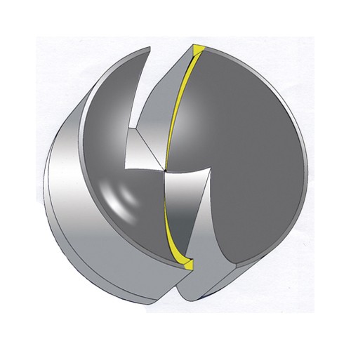 Busch WS-Twincut-Hohlbohrer, Fig. 411T, ø 1,8 mm - 1 Stück