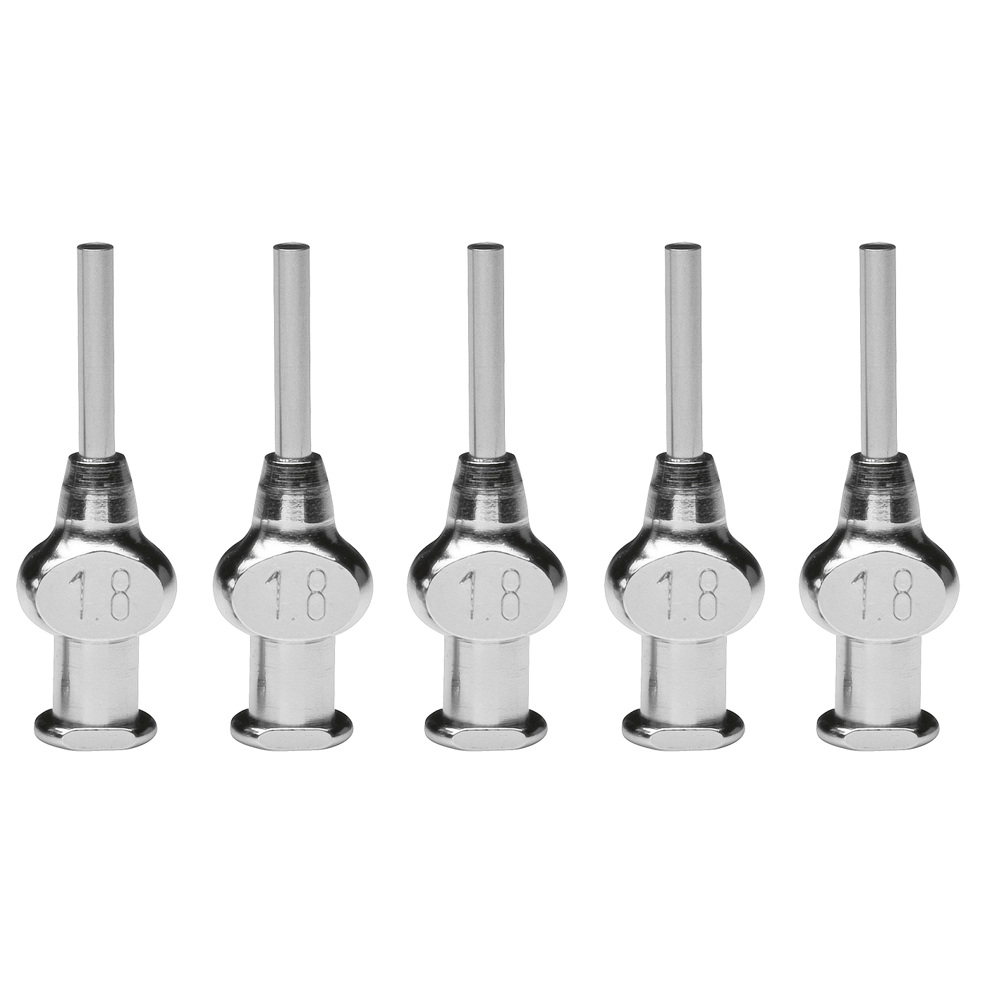 microflame burner nozzles, ø 1.8 x 10 mm (G15) - 5 pieces