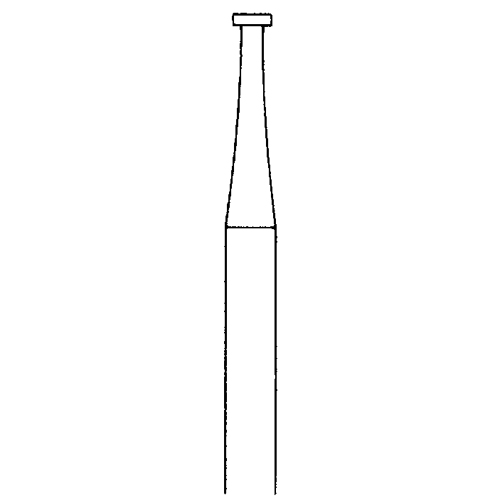 Flat Milling Cutter, Fig. 3, ø 1.8 mm - 1 piece