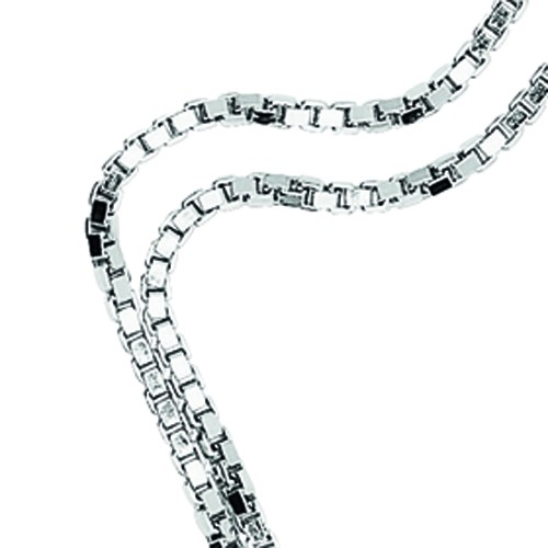 Venetian Chain, 925Ag, 1.25 mm, 42 cm - 1 piece