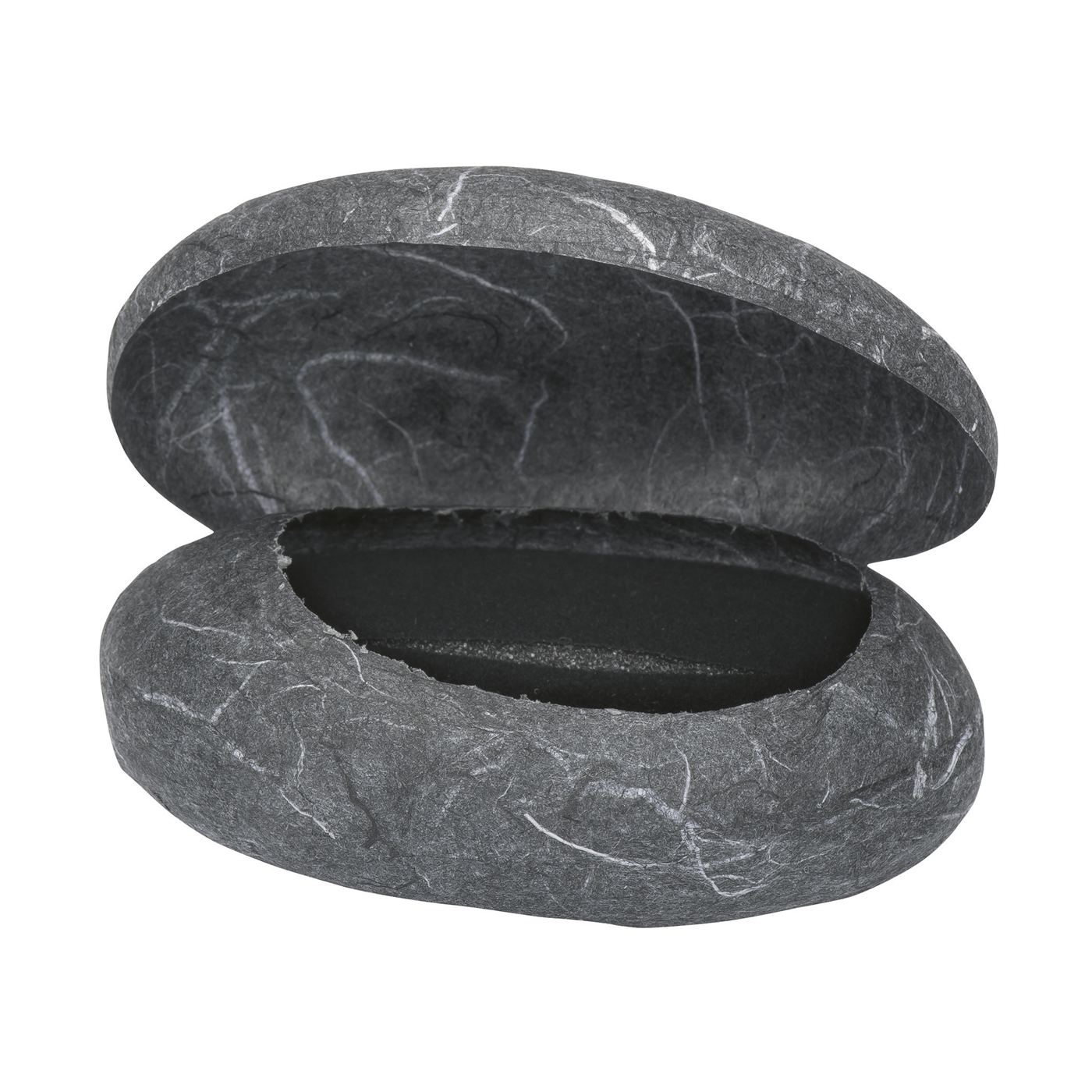 Jewellery Packaging "Stone", Anthracite Mottled, 90x60x35 mm - 1 piece