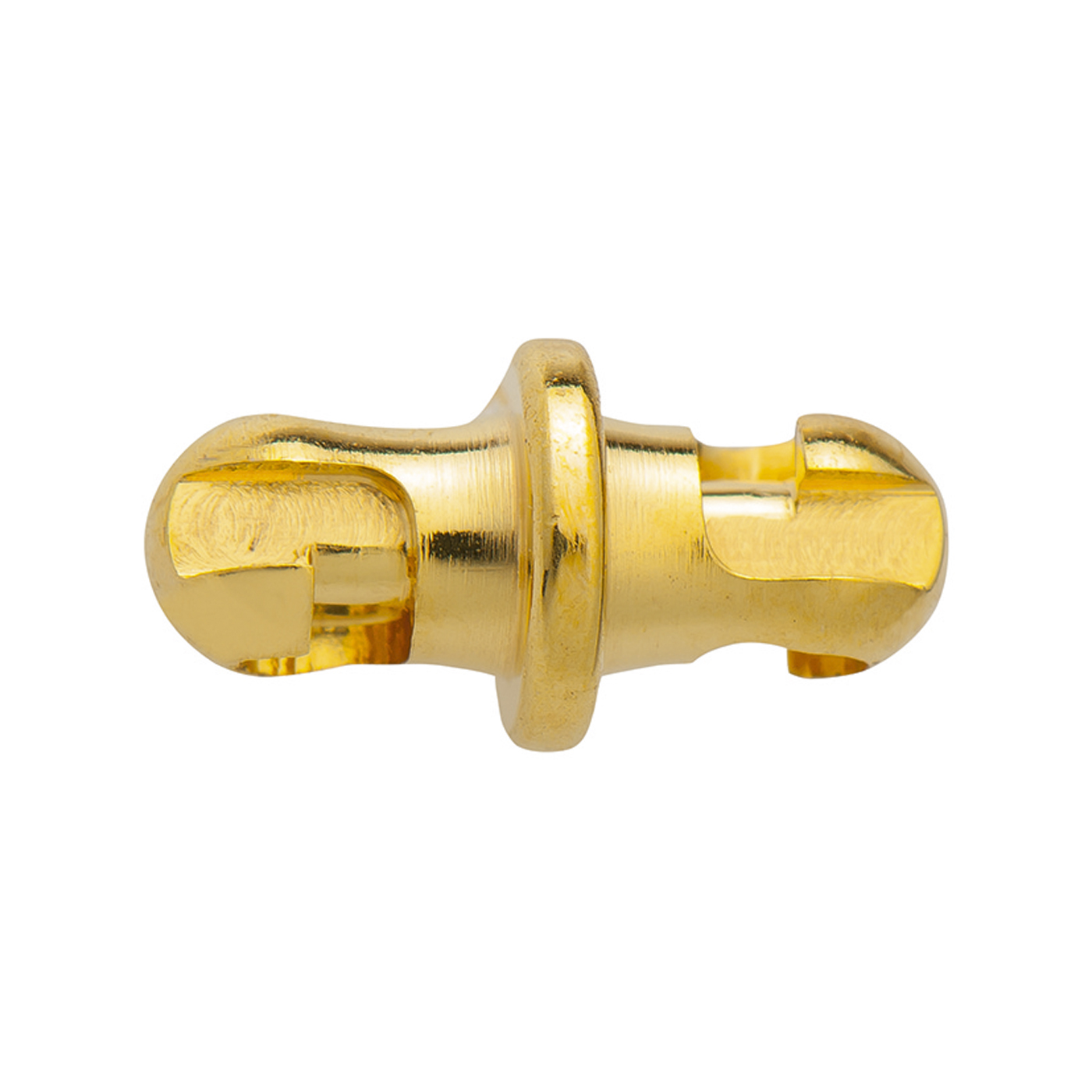 Adapter Key, Stainless Steel Gold-Plated, ø 4 x 7.7 mm - 1 piece