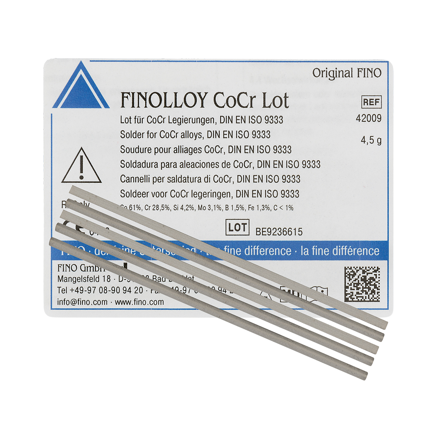 FINOLLOY CoCr Solder - 4,5 g